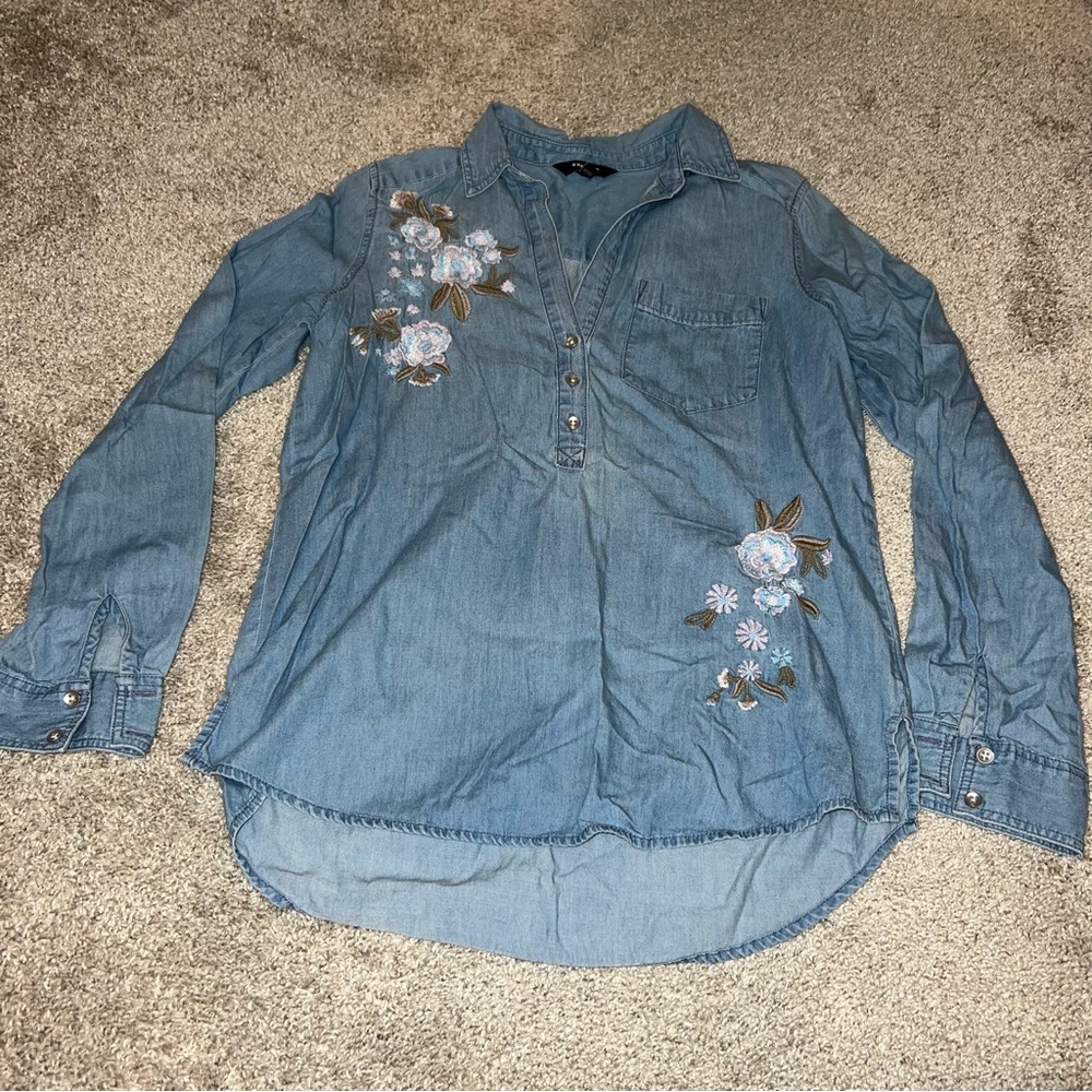 Express denim shirt